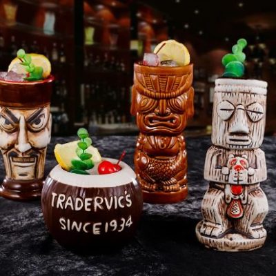 Unique Handmade Tiki Mugs