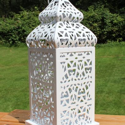 Temple Style Moroccan Outdoor Candle Holder