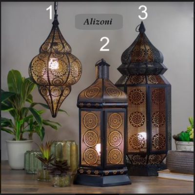 Elegant Handmade Moroccan Lamps