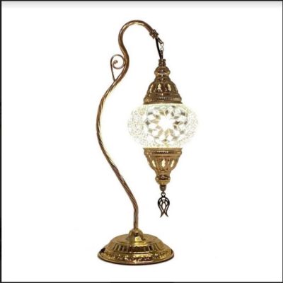 Golden Swan Neck Table Lamp