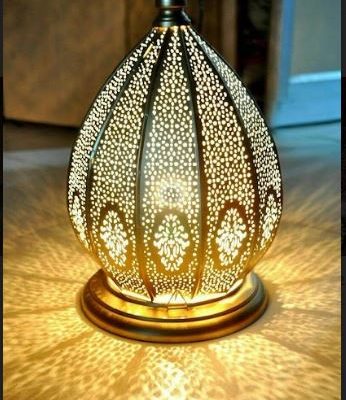 Handmade Moroccan Garden Decor Lamp