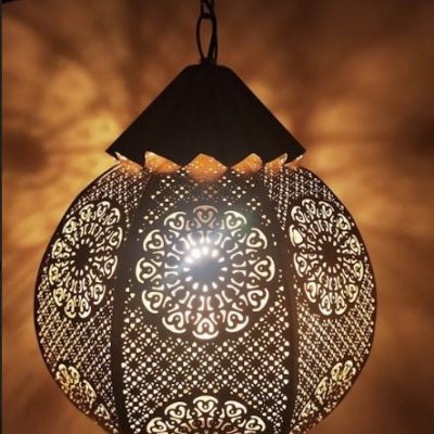 Handmade Moroccan Night Light Fixture