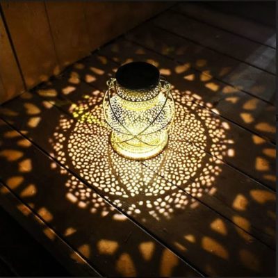 Moroccan Decorative Outdoor Solar Lantern