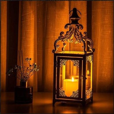 Moroccan Decorative Tabletop Lantern