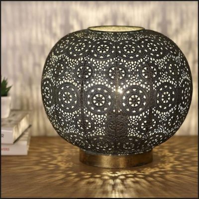 Moroccan Globe Decorative Table Light