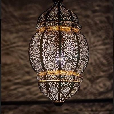 Moroccan Golden Hanging Lamp