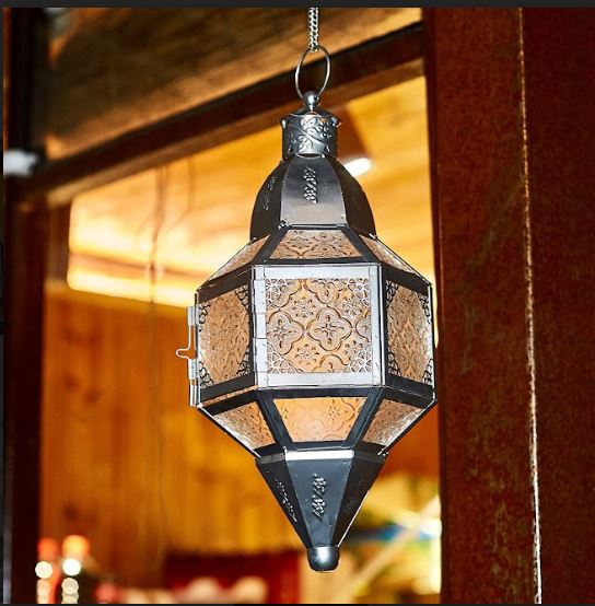 Moroccan High Metal Decorative Lantern