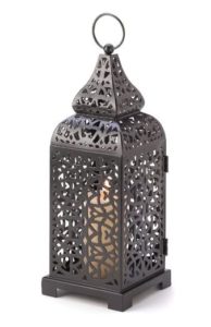tower candle lantern