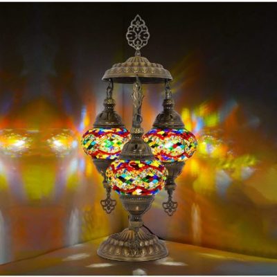 3 Multicolor Mosaic Globe Table Light [Best of 2023]