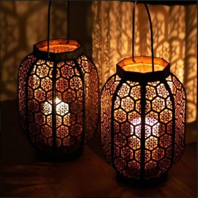 Large Moroccan Decorative Lantern
