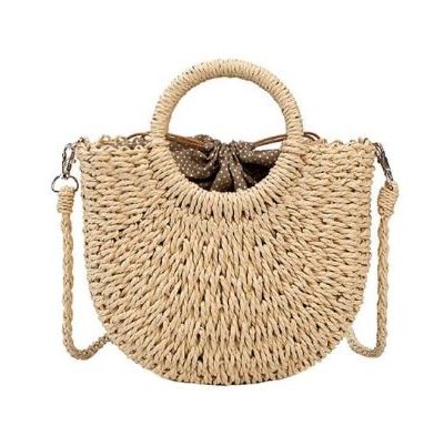 Handmade Summer Straw Beach Bag