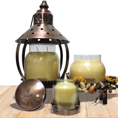 Copper Star Candle H