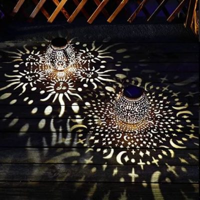 2 Pcs Solar Decorative Garden Lanterns
