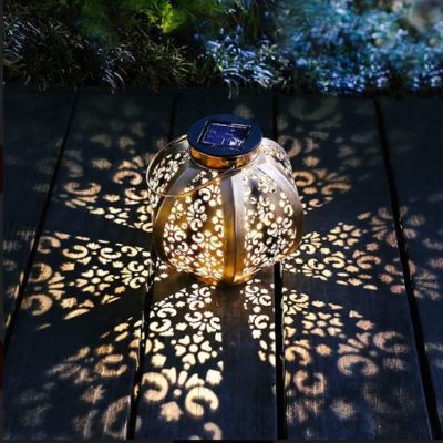 Decorative Outdoor Solar Lantern