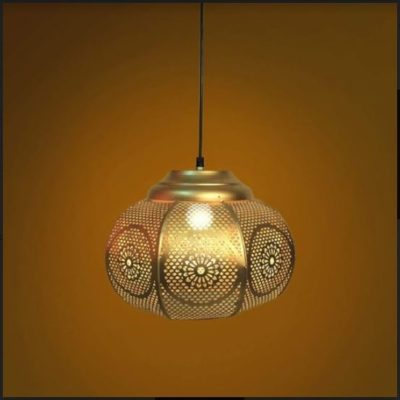 Golden Moroccan Vintage Lamp