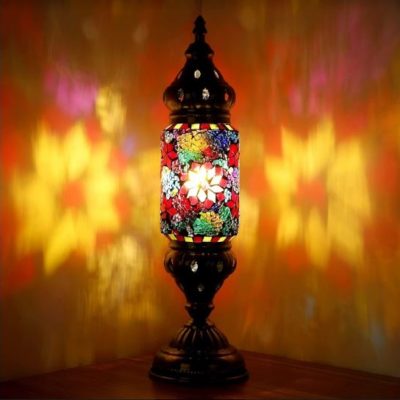 Handmade Moroccan Mosaic Standing Lamp