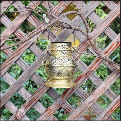 Moroccan Decorative Outdoor Solar Lantern