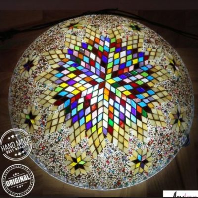 Moroccan Handmade Mosaic Wall Lamp