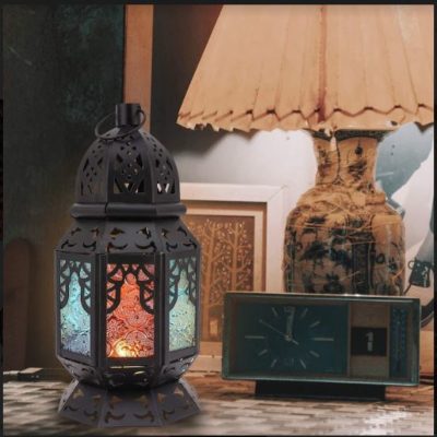Moroccan Iron Candle Lantern