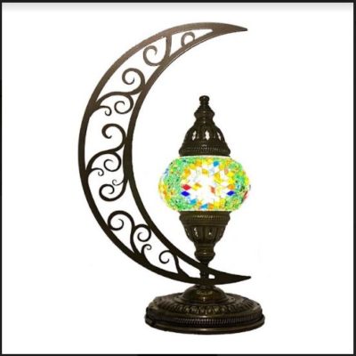 Moroccan Lunar Charm Table Lamp