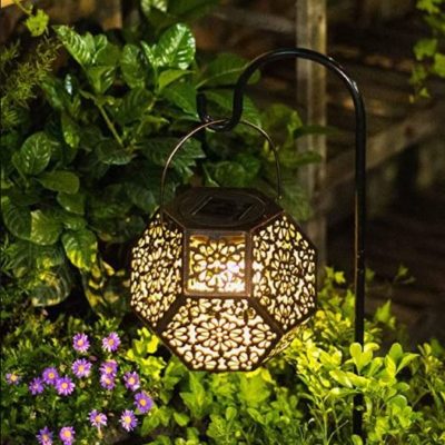 Moroccan Solar Garden Lantern