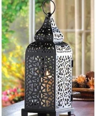 Temple Tower Moroccan Candle Lantern