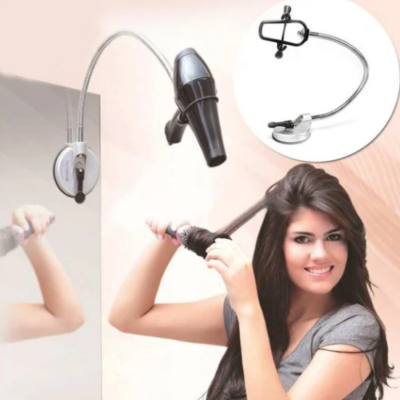 Hands Free Hair Dryer Holder 360 Degrees