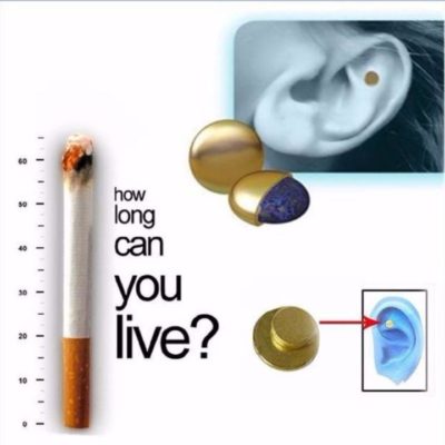 Anti-smoking therapeutic magnets
