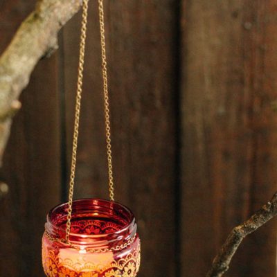 Moroccan Handmade Hanging Tealight Candle Holder