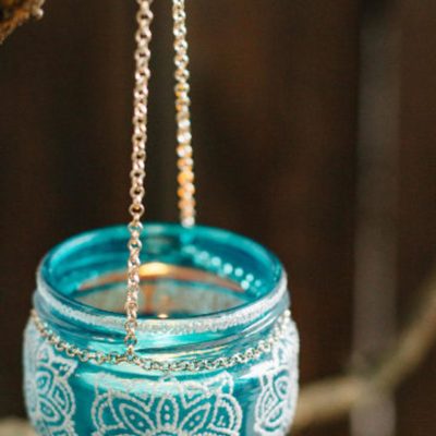 Moroccan Handmade Hanging Tealight Candle Holder
