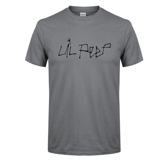 Plain Lil Peep Angry Girl T-Shirt - Alizoni E-commerce