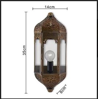 Antique Moroccan Decorative Wall Sconce