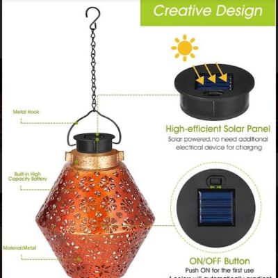 Color-Changing Solar Lantern