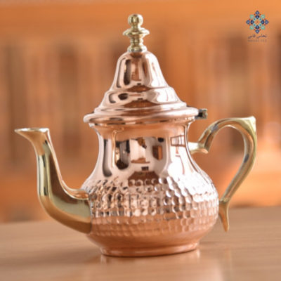 Authentic Moroccan copper teapot with dome