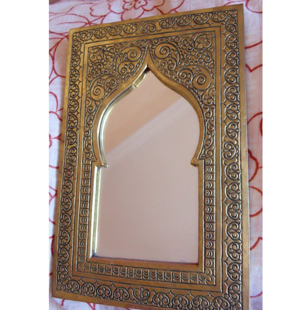 Gold Moroccan Mirror