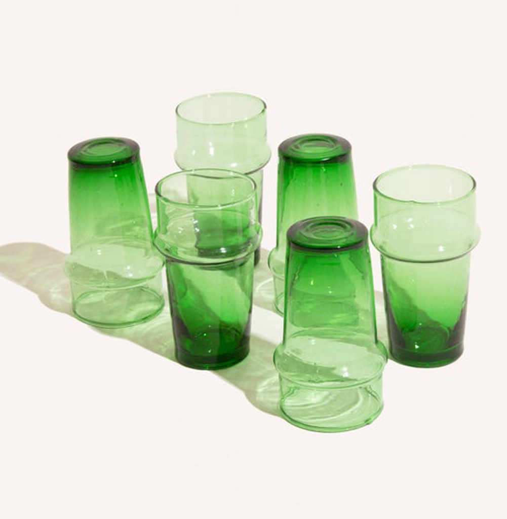 Green Beldi Glasses