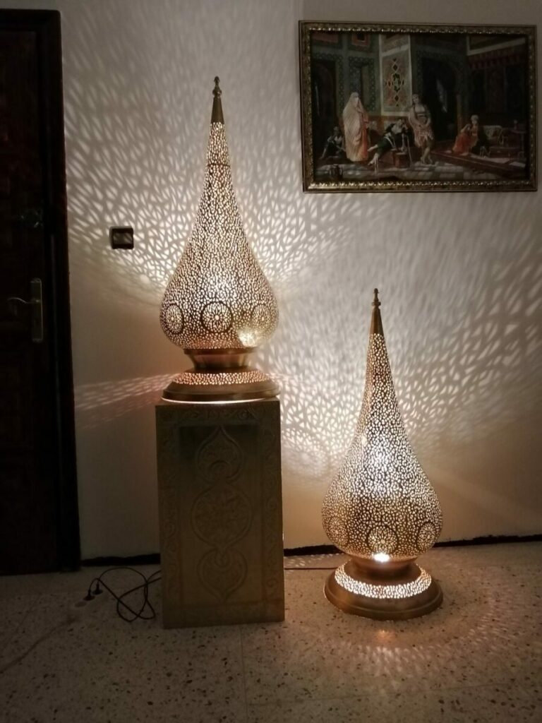 Lanterne marocaine faite à la main