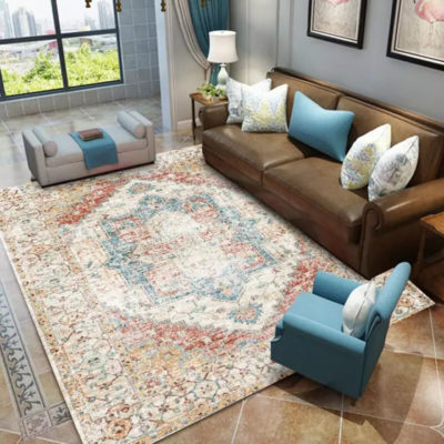 Moroccan Home Rugs Carpet for Living Room/Bedroom/Study Room Decor Floor Mat