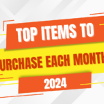 Top Items to Purchase Each Month in 2024