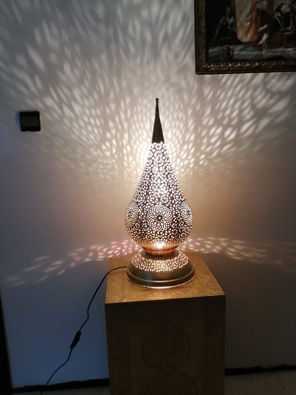 Lanterne marocaine faite à la main