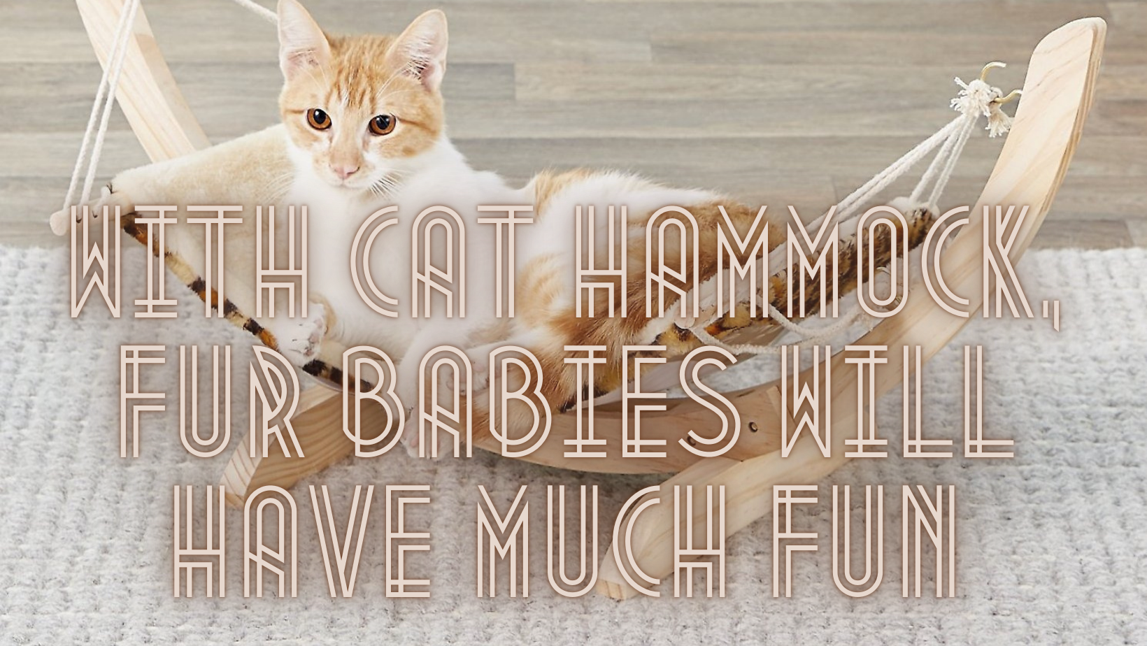 You are currently viewing With Cat Hammock, Fur Babies Will Have Much Fun