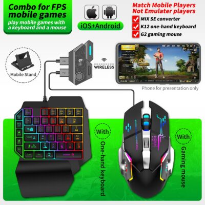 Mobile Keyboard and Mouse Adapter