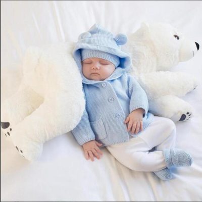 Baby Pillow Polar Bear
