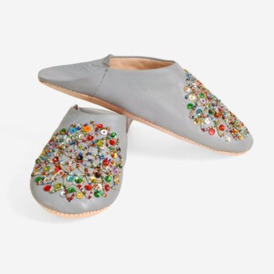 Moroccan Handmade Slippers Leather Women’s Babouche