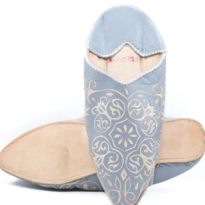 Moroccan moccasin slippers for women – House Slippers