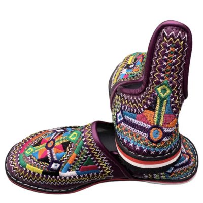 Moroccan Traditional Embroidered Slippers