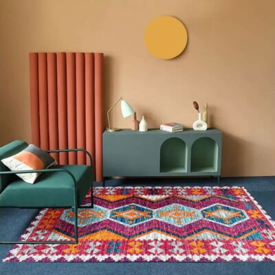Bohemian Living Room Carpet