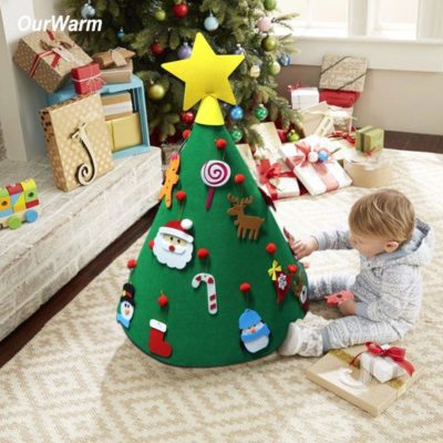 Felt Christmas Tree Decoration For Kids