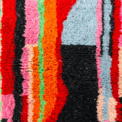 Abstract Moroccan Runner Carpet